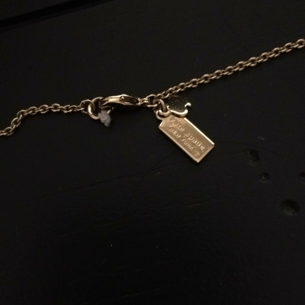 NWOT ♠️Kate Spade Bow necklace - Picture 4 of 4